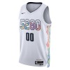 Dres Denver Nuggets Prilagođeni Nike 2024-25 City Edition Bijela Swingman
